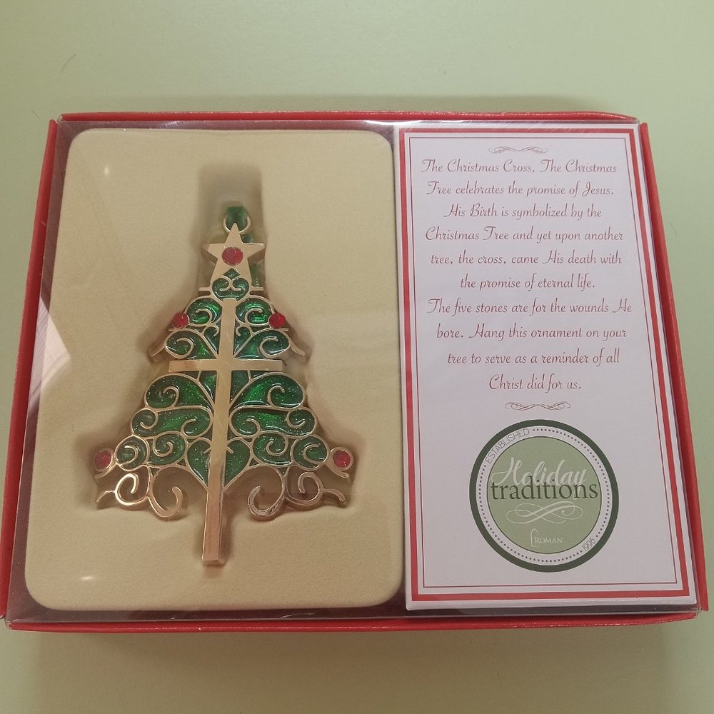 The Christmas Cross Ornament